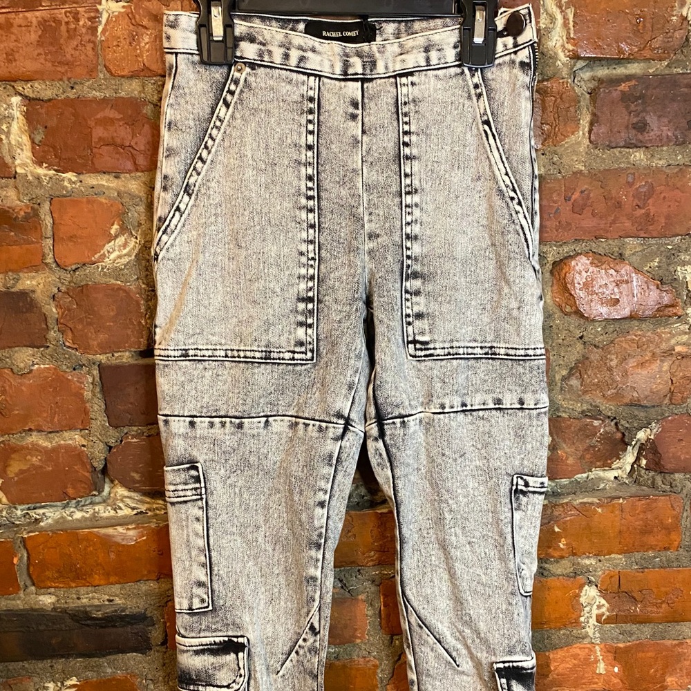 Rachel Comey storm pants with tags acid wash denim